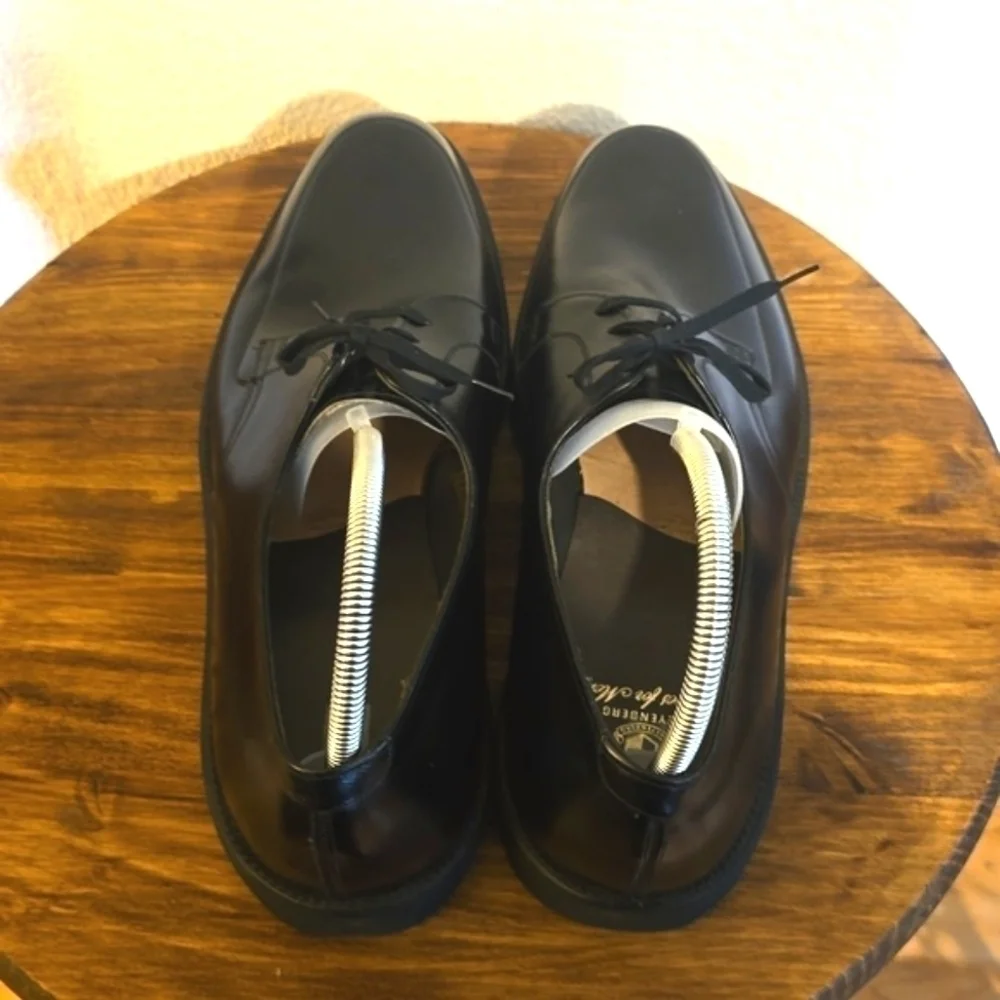 Weyenberg |Mens Black Premium Leather Dress Shoes Lace Up New! Sz.14